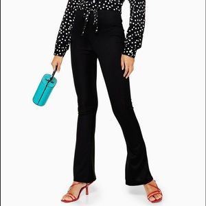 Topshop Flare S 8 black NWT